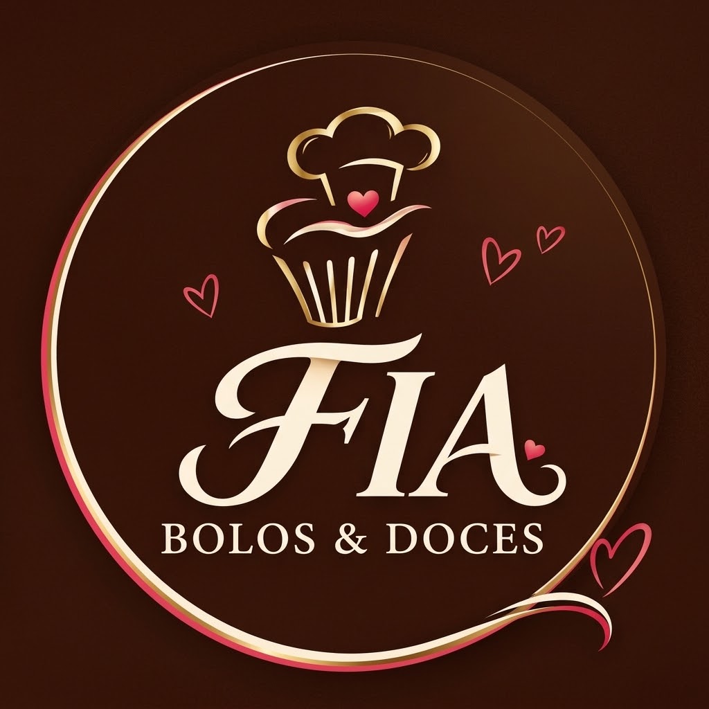Logomarca Fia Bolos & Doces